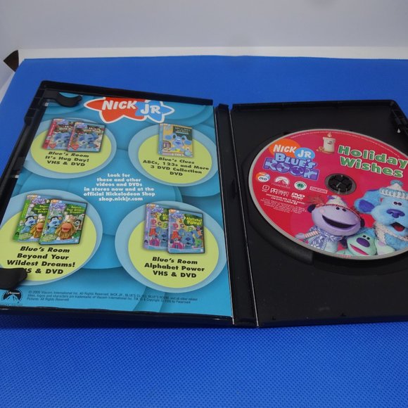 Blues Clues "HOLIDAY WISHES" DVD (EUC) - Picture 3 of 4